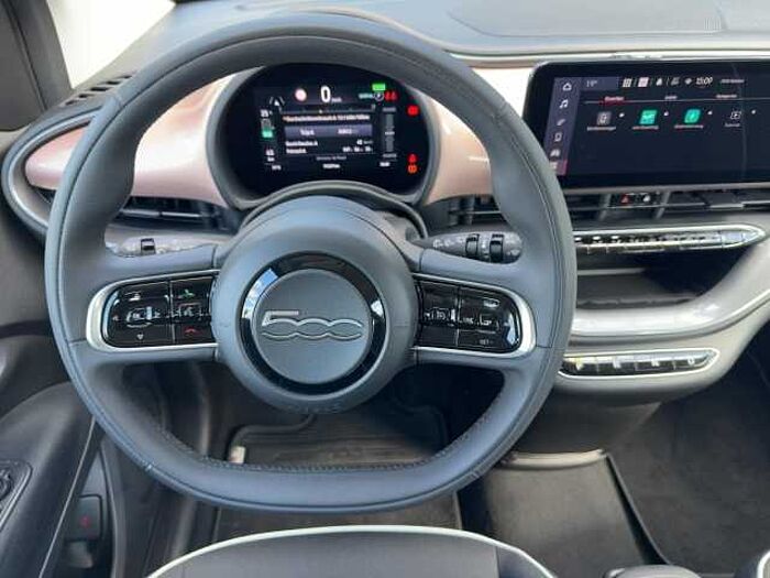 Fiat 500e mit Batteriezertifikat
