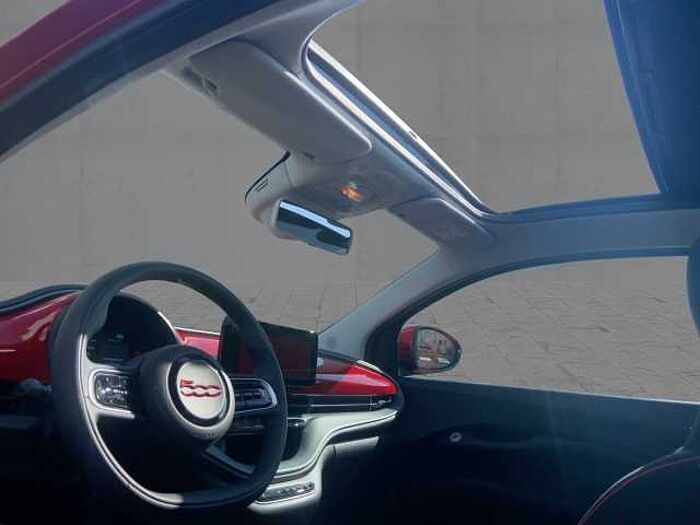 Fiat 500e Cabrio RED 42kWh 25 Jahre Batteriegarantie