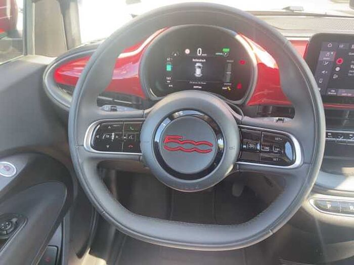 Fiat 500e Cabrio RED 42kWh 25 Jahre Batteriegarantie